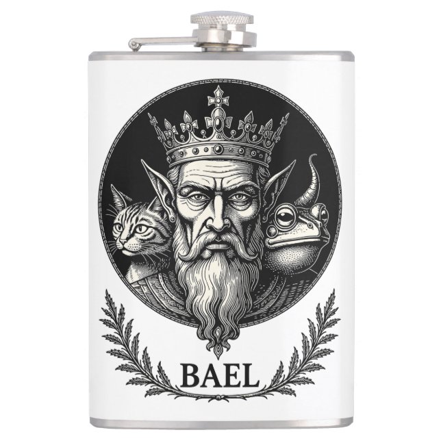 Petaca Sabiduría de la Triple Mirada de Bael (Anverso)