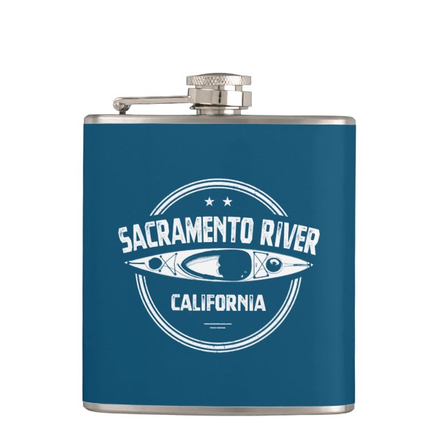 Petaca Sacramento River California Kayaking (Anverso)