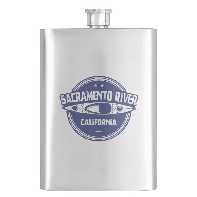 Petaca Sacramento River California Kayaking (Anverso)