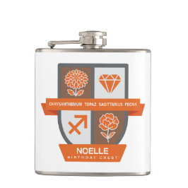 Petaca Sagittarius Birthday Crest™ November 22-30