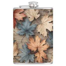 PETACA SALIDAS DE OTOÑO AZUL DE CREMA ROJO