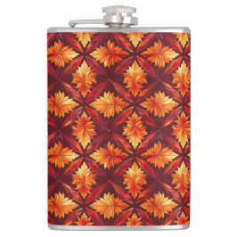 PETACA SALIDAS DE OTOÑO DE LUZ ROJA Y NARANJA