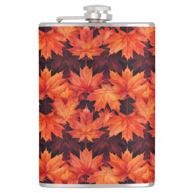 PETACA SALIDAS DE OTOÑO DE LUZ ROJA Y NARANJA (Anverso)