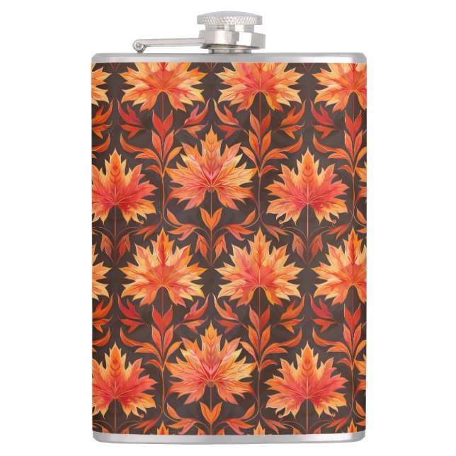 PETACA SALIDAS DE OTOÑO DE LUZ ROJA Y NARANJA (Anverso)