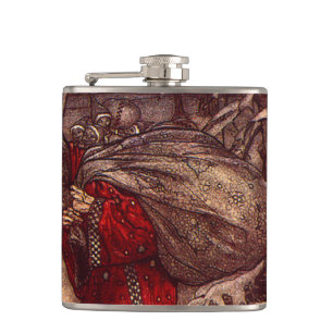 Petaca Santa Claus Arthur Rackham