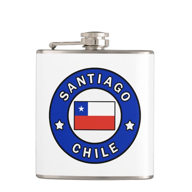 Petaca Santiago Chile (Anverso)