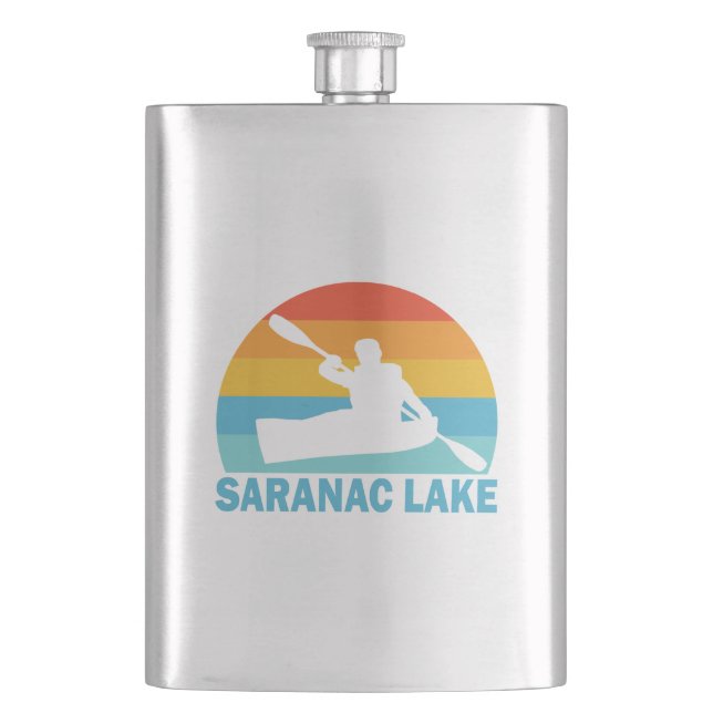 Petaca Saranac Lake Nueva York Kayak (Anverso)