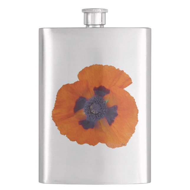 Petaca Scarlet Naranja Poppy 1 (Anverso)