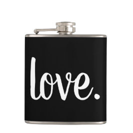 Petaca script LOVE. moda