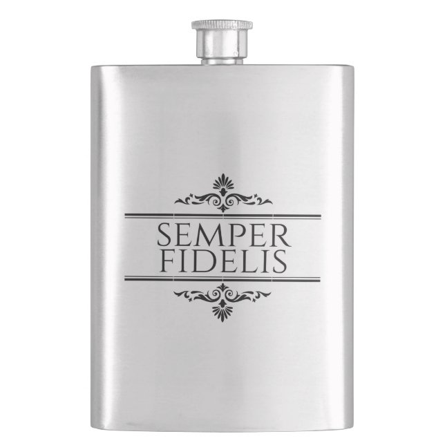 Petaca Semper Fidelis (Anverso)
