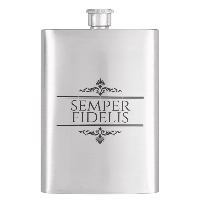 Petaca Semper Fidelis (Anverso)