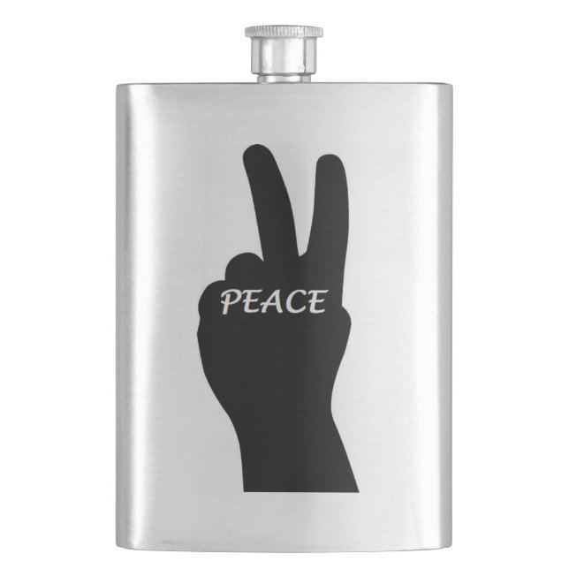 PETACA SEÑAL DE PAZ (Anverso)