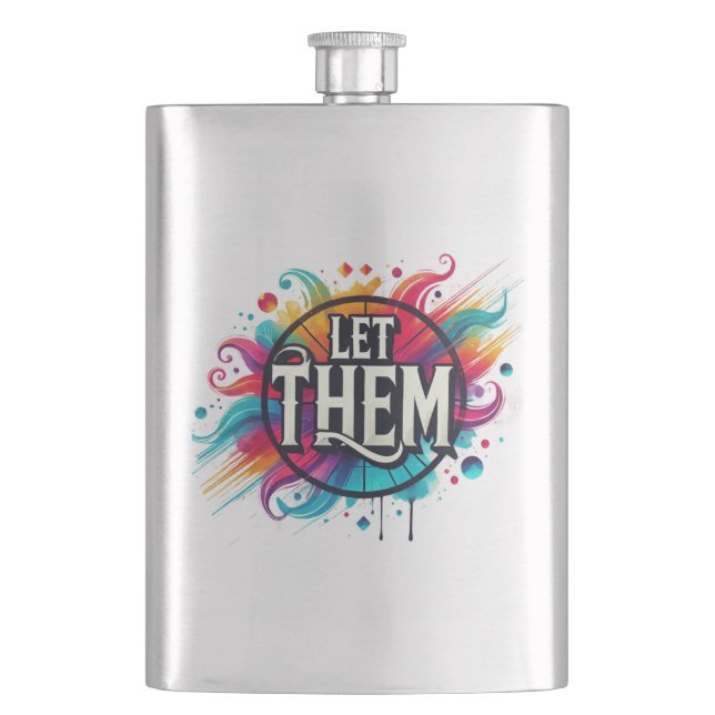 Petaca Sencillo desde su nacimiento, boca inteligente, ti (Anverso)