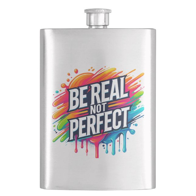 Petaca Sencillo desde su nacimiento, boca inteligente, ti (Anverso)