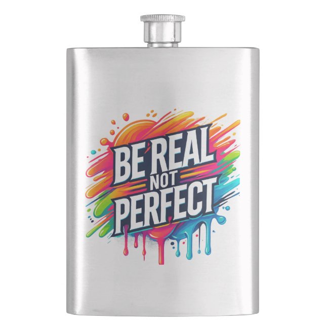 Petaca Sencillo desde su nacimiento, boca inteligente, ti (Anverso)