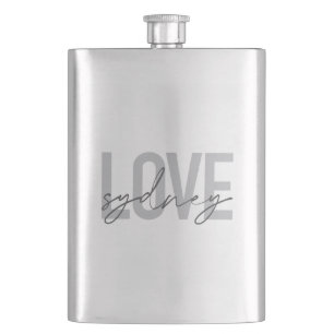 Petaca Sencillo, moderno, fresco, de diseño urbano Love S