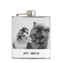 Petaca Sencillo, moderno Mascota Personalizado o foto de 