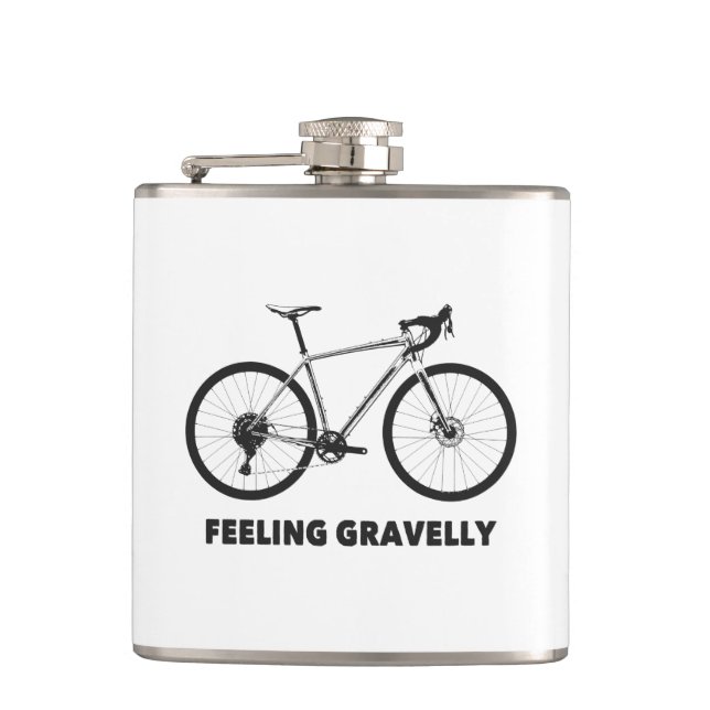 Petaca Sensación de ciclismo de gravedad (Anverso)