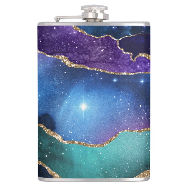Petaca Serie Galaxy Agate Diseño 13  (Anverso)