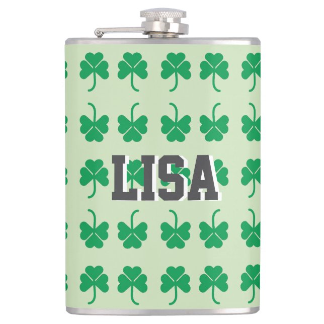 Petaca Shamrock (Anverso)