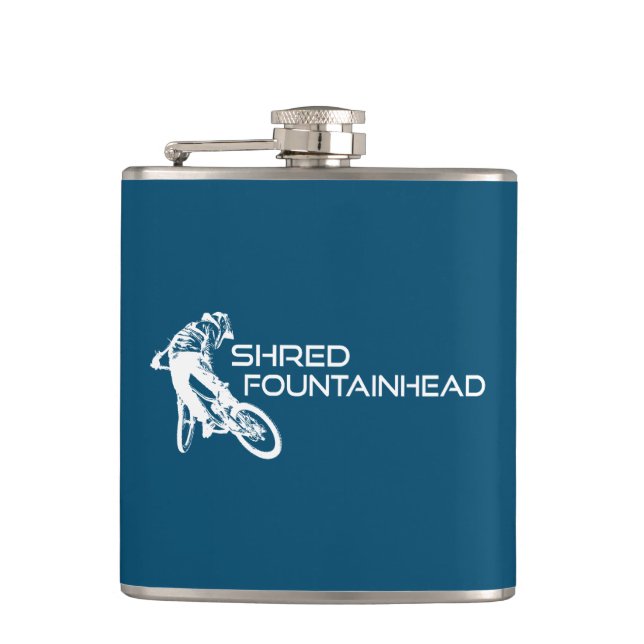 Petaca Shred Fountainhead Virginia Mountain Bicicleta (Anverso)
