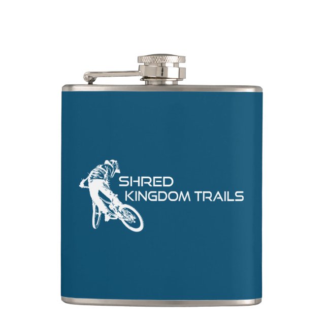 Petaca Shred Kingdom Trails Vermont Mountain Biking (Anverso)