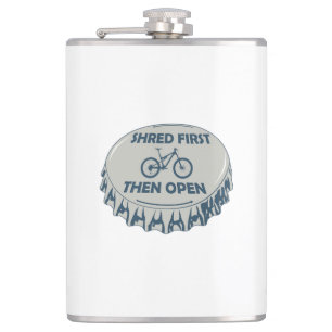 Petaca Shred primero y luego Open Mountain Bicicleta
