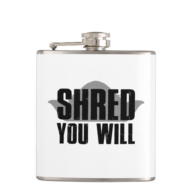 Petaca Shred You Will (Anverso)