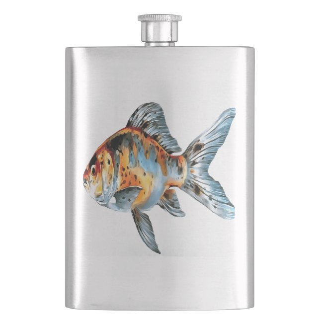 Petaca Shubunkin Naranja (Anverso)