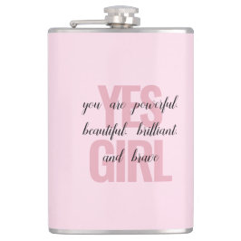 Petaca Sí Chica Eres Un Hermoso Chica Motivador Imprimir