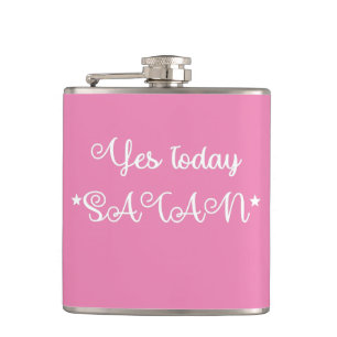 Petaca Sí, Hoy Satan Pink Flask