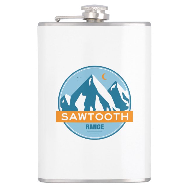 Petaca Sierra de Sawtooth Idaho (Anverso)