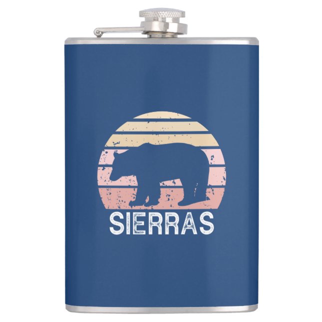 Petaca Sierras de oso retro (Anverso)