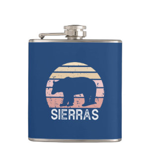 Petaca Sierras de oso retro