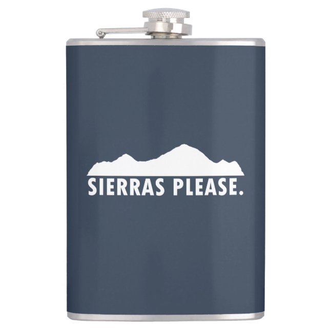 Petaca Sierras Por Favor De Flask (Anverso)