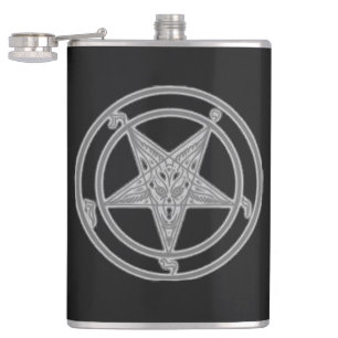 Petaca Sigil De Baphomet