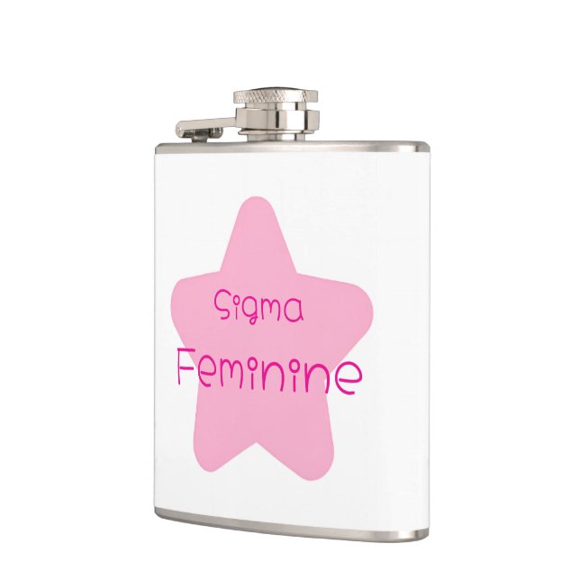 Petaca Sigma Feminine Vinyl Wrapped Flask (Izquierda)