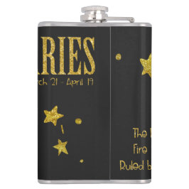 Petaca Signo de estrella de Aries