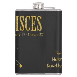 Petaca Signo de estrella de Pisces