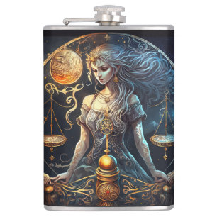 Petaca Signo zodiacal Libra