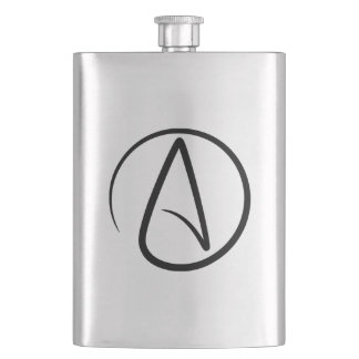 Petaca Símbolo de ateísmo - Signo ateo