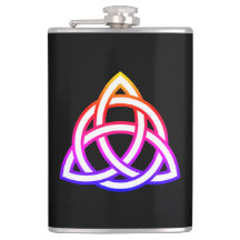 Símbolo de triquetra de Knot de la Trinidad celta