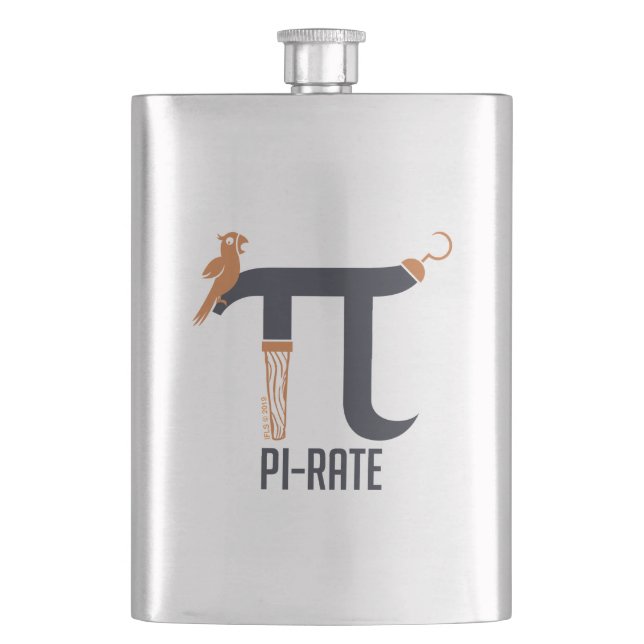Petaca Símbolo del pirata (Anverso)