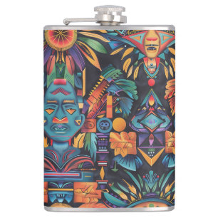 Petaca "Simetría Epochal" Vinyl Flask 8oz