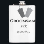 Petaca SIMPLE MINIMAL añade tu nombre regalo personalizad<br><div class="desc">diseño</div>