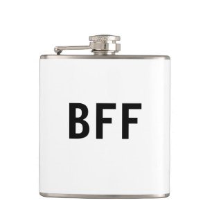 Petaca Simple minimal BFF best friends family custom name