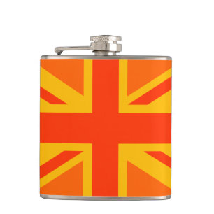 Petaca Sindicato de Naranjas vibrante Jack Bandera Britán