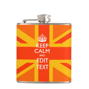 Petaca Sindicato naranja Jack Bandera Británica