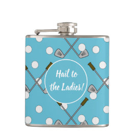 Petaca Sip & Swing – Light Blue Golf Club Flask