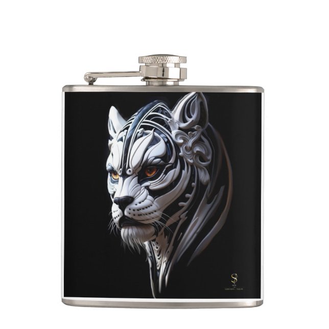 Petaca "Sir Khan" Vinyl Wrapped Flask (Anverso)